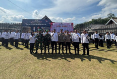 Perkuat Keamanan Nataru, Rutan Kelas IIB Prabumulih Gelar Apel Siaga Gabungan