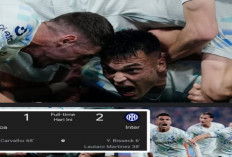 Hasil Liga seri A Italia: Genoa vs Inter 1-2, Rebut Tahta Klasemen Kudeta AC Milan.