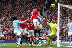 Hasil Manchester United vs Manchester City: MU Tetap Perkasa Taklukkan Man City 2-0. 