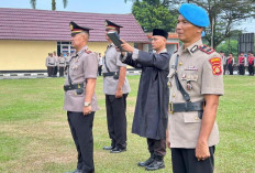 Sertijab, AKP S Batman Resmi Jabat Kasat Samapta Polres Prabumulih
