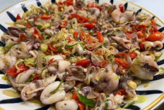 Cumi Sambal Matah Jadi Primadona Kuliner Nusantara, Perpaduan Pedas Segar yang Menggugah Selera