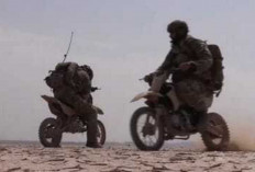 Terungkap! Motor Mini Kawasaki KLX 110 Ternyata Dipakai Pasukan Elite AS