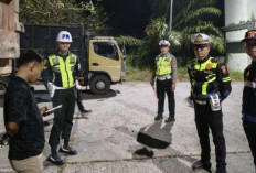 Satlantas Polres OKU Tertibkan Kendaraan ODOL