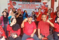 DPC PDIP Muara Enim Launching Makan Jumat Marhaen