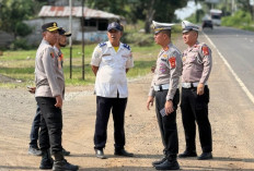 Kapolres Lubuklinggau Tinjau Jalur Mudik Lebaran 2026