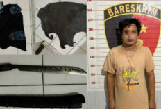 Warga Desa Blambangan OKU Nekat Bacok Tetangga Pakai Parang