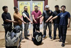 Sindikat Curanmor Asal Kayuagung Dibekuk Polsek Lempuing Jaya