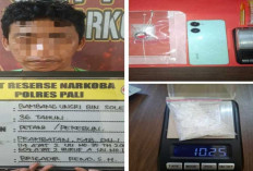 Polres PALI Bongkar Sarang Pengedar Sabu di Pondok Kebun Sawit Prambatan Abab, 10,25 Gram Disita