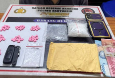 Polda Sumsel Bekuk Pengedar Sabu dan Ekstasi di Banyuasin