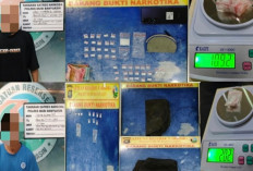 Dua Pengedar Sabu Diciduk di Muba, Polisi Sita 49 Paket Seberat 12,94 Gram
