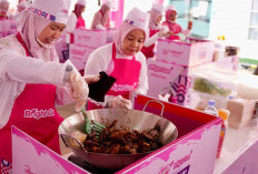 Pertamina Sumbagsel Sajikan 1.000 Porsi Ayam Kecap di Hari Pelanggan Nasional