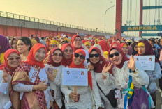 DWP Dinas Perikanan Palembang Hadiri Parade Kebaya Nasional, Tunjukkan Komitmen Lestarikan Budaya Indonesia