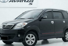 Toyota Avanza S 2010 Bekas: MPV Lawas yang Masih Menarik, Cek Harga dan Keunggulannya. 