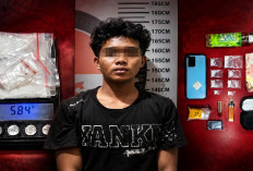 Gerebek Rumah di Cambai Prabumulih, Satresnarkoba Polres Prabumulih Tangkap Pemuda dan Sita 5,84 Gram Sabu