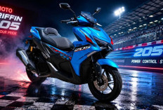 WMoto Griffin 205, Aerox Rasa 200 cc Harga Rp30 Jutaan!