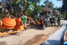 Tinggalkan Anak Istri Demi Mulusnya Jalan Desa Cukil, kec.tengaran.