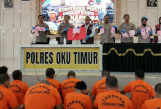 Tiga Pekan, 20 Tersangka Narkoba Diringkus Polres OKU Timur