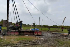 Dandim 0402/OKI-OI: Pembangunan Jembatan Gantung Sungai Dabuk di Desa Embacang Terus Dikebut