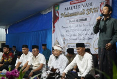 Maulid Nabi di Karya Mulya, Wali Kota Prabumulih Ajak Masyarakat Teladani Akhlak Rasulullah SAW