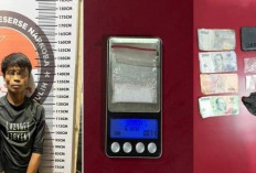 Petani di Prabumulih Ditangkap Saat COD Sabu di Depan Warung Jalan Tenggamus, Polisi Amankan 2,00 Gram Sabu