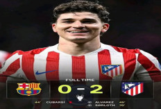 Hasil Liga Champions: Barcelona Dipermalukan Atletico Madrid 0-2.