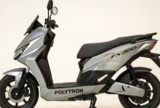Polytron Fox 350 Resmi Dijual Rp27,5 Juta, Skuter Listrik Lokal Ini Torsi Ganas! 