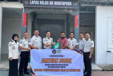 Hadirkan Kepedulian Nyata, Lapas Martapura Berbagi dengan Keluarga Warga Binaan dan Masyarakat