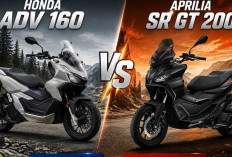 Honda ADV160 vs Aprilia SR GT 200 Adu Performa Skutik Adventure Siapa yang Lebih Unggul. 