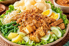 Resep Gado-Gado Lezat, Rahasia Bumbu Kacangnya Bikin Ketagihan