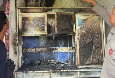 Diduga Korsleting Listrik, Rumah Warga Perumnas CPI Prabumulih Nyaris Ludes Dilalap Si Jago Merah