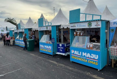 Bank Sumsel Babel Cabang Pendopo Dorong UMKM PALI melalui Bantuan Sarana Dagang di Festival Candi Bumi Ayu 202