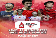 Jadwal Day 2 World Tour Finals 2025: 5 Wakil Indonesia Hadapi Lawan Berat di Fase Grup.