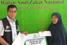 Lewat Program OKU Sehat, BAZNAS OKU Salurkan Bantuan Berobat  Anak  Menjalani Operasi Penyambungan Usus