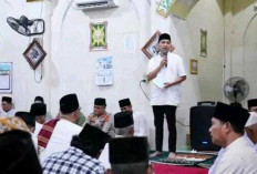 Bupati Ogan Ilir Panca Wijaya Safari Ramadan di Desa Tanjung Atap, Serap Aspirasi Warga Soal Lampu Jalan