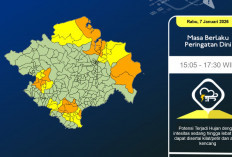 Hujan Lebat Diprediksi Guyur Sumsel, BMKG Minta Warga Waspada dari Pagi hingga Malam