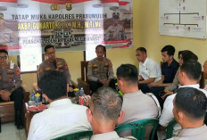Tinjau Mako Polsek Prabumulih Barat, AKBP Gunarto Tekankan Respons Cepat Aduan Warga