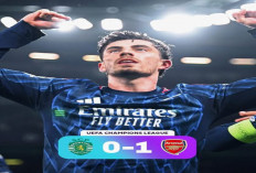 Hasil Liga Champions: Arsenal Bungkam Sporting 1-0.