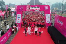 FUN RUN SMARTFREN 5G Palembang Hadirkan Semangat Lari Bersama Ribuan Peserta