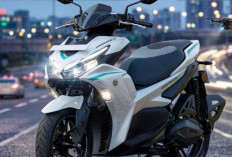 Yamaha Aerox-E Bikin Heboh, Skutik Listrik Rasa Motor Sport dengan Fitur Premium