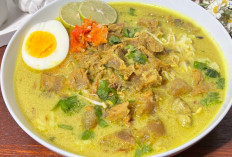 Soto Daging Sapi Kuah Kuning, Kuliner Nusantara yang Tak Lekang oleh Waktu