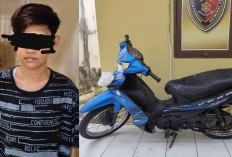 Curi Yamaha Vega Milik Bibi Sendiri, Perempuan Muda di Prabumulih Diciduk Tim URC WESTER 838