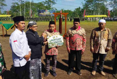 Program TMMD Desa Cukil Warnai Pembukaan Dengan Penyerahan Bantuan Lintas Sektor