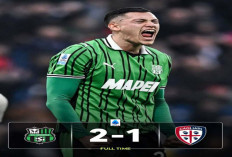 Hasil Sassuolo vs Cagliari: Sassuolo, Comeback 2-1 atas Cagliari di Serie A.