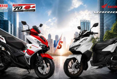 Yamaha Aerox Alpha vs Honda Vario 160, Mana Motor Favorit Gen Z Tahun Ini?