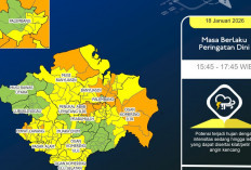 Hujan Sedang Berpotensi Guyur OKU hingga Musi Rawas Utara