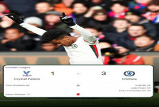Hasil Crystal Palace vs Chelsea 1-3: The Blues Tembus 4 Besar.