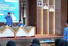 122 PNS Baru Dilantik, Bupati Panca: Perkuat Birokrasi dan Pelayanan Publik