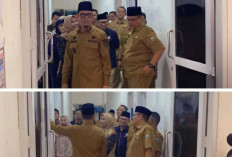 Dirut Tirta Raja Dampingi Bupati OKU Tinjau SRMA 45 OKU