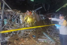 Rumah Petani Lansia di Rantau Alai Roboh Akibat Dimakan Usia, Polisi Lakukan Ini