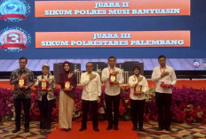 Polres Prabumulih Raih Penghargaan di Rakernis Bidang Hukum Polda Sumsel 2026